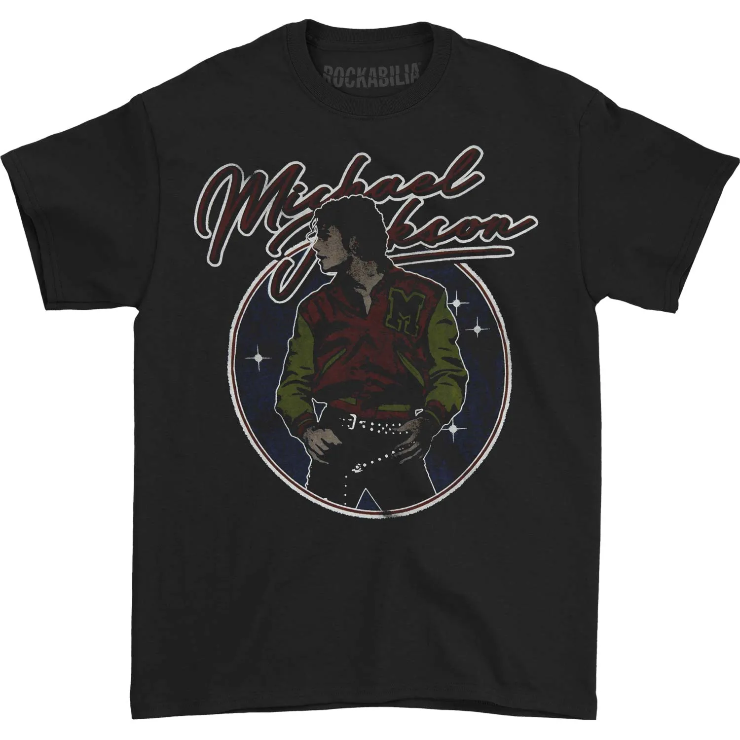 MJ Thriller Varsity Jacket T-shirt sold by Rockabilia