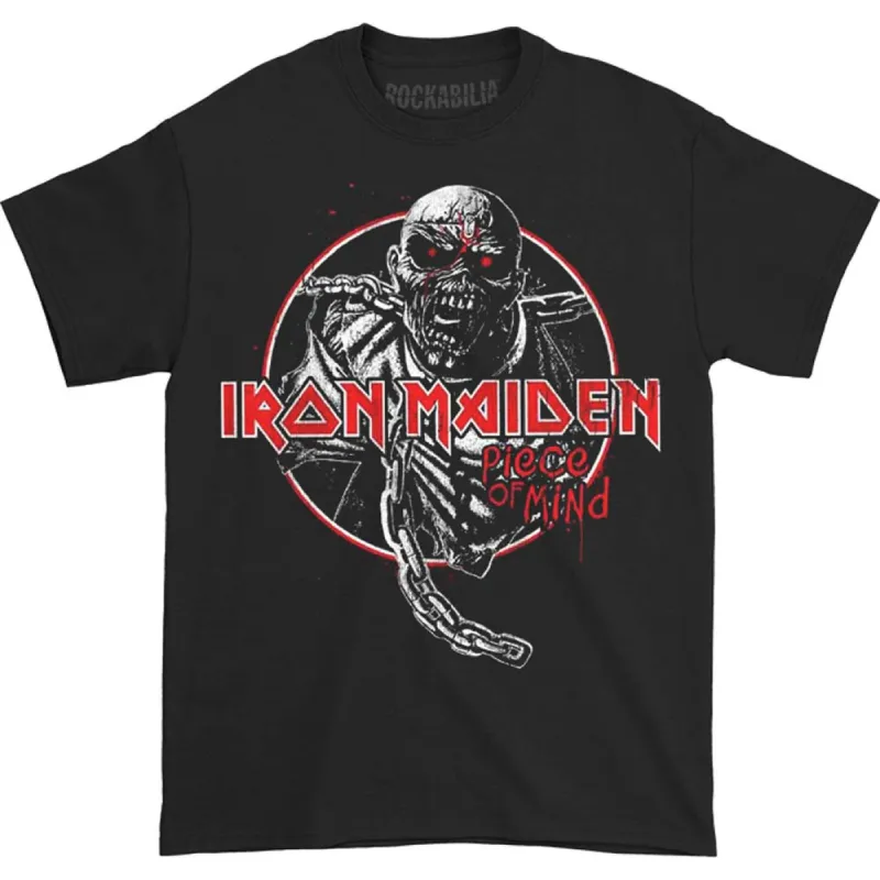 Piece of Mind Circle Slim Fit T-shirt sold by Rockabilia
