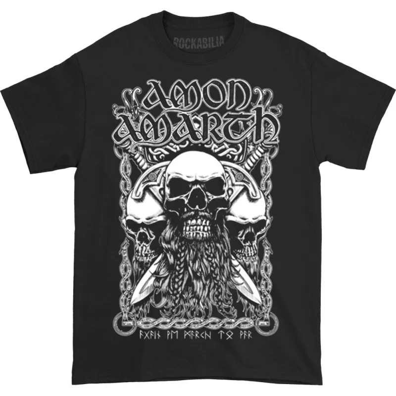 Bearded Skull T-shirt sold by Rockabilia