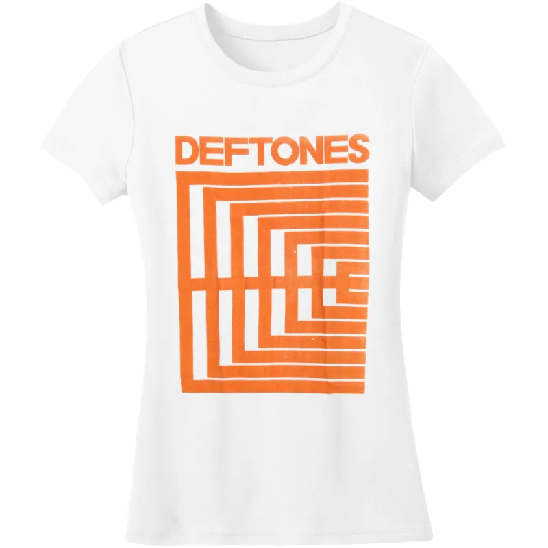 Deftones Maze Soft Junior Top made by Deftones