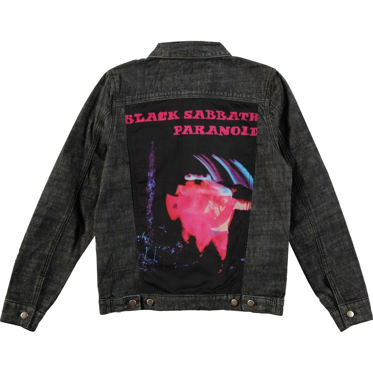 Paranoid Denim Jacket Denim Jacket sold by Rockabilia product image thumbnail 2
