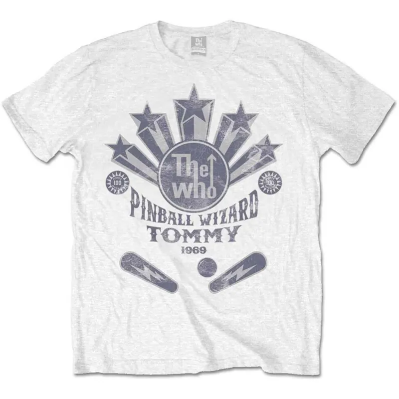Pinball Wizard Flippers (Retail Pack) Slim Fit T-shirt sold by Rockabilia
