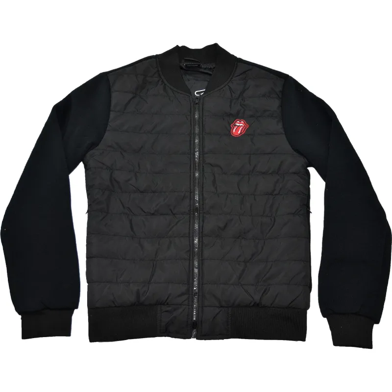 Classic Tongue Unisex Quilted Jacket Jacket made by the Rolling Stones