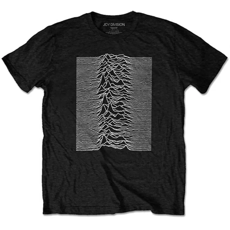 Unknown Pleasures (Back Print) Slim Fit T-shirt made by Rockabilia