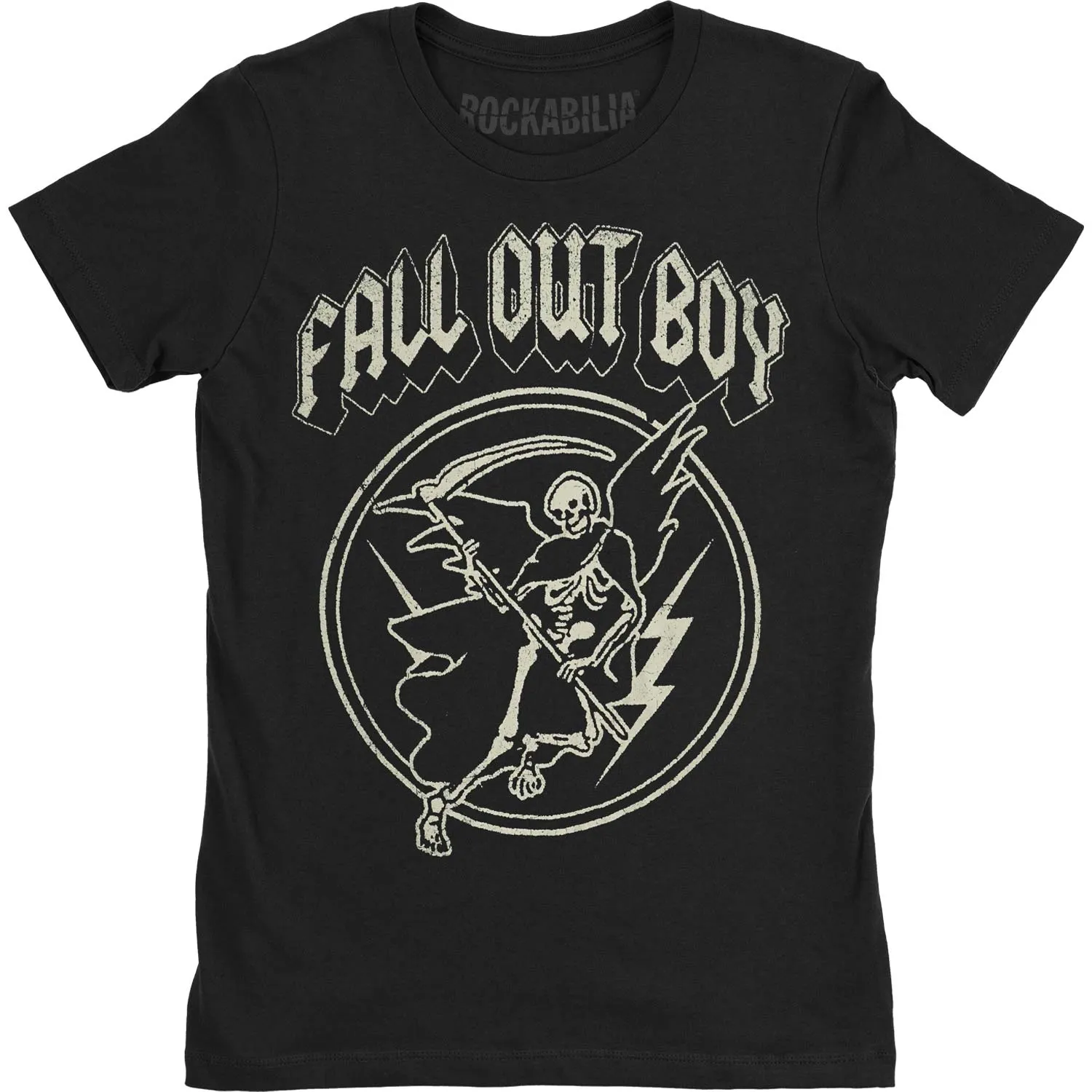 Flying Reaper - Women's Ladies Tee Junior Top sold by Rockabilia