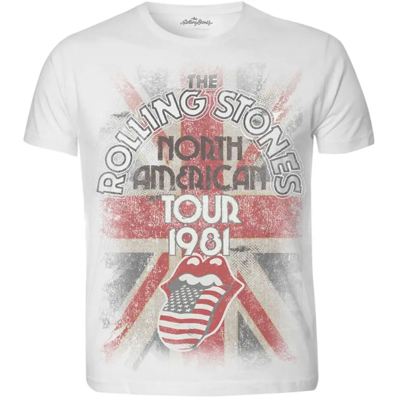 North American Tour 1981 with Sublimation Printing Sublimation T-shirt sold by Rockabilia