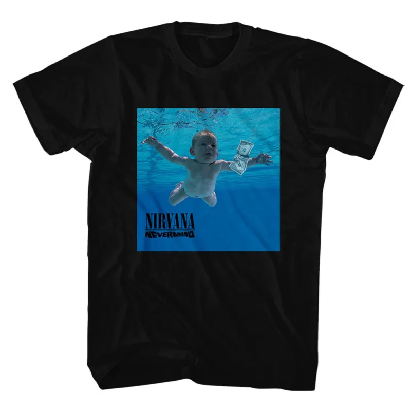 Nevermind Album Slim Fit T-shirt sold by Rockabilia