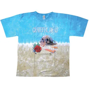 Desert Skull Tie Dye T-shirt sold by Rockabilia