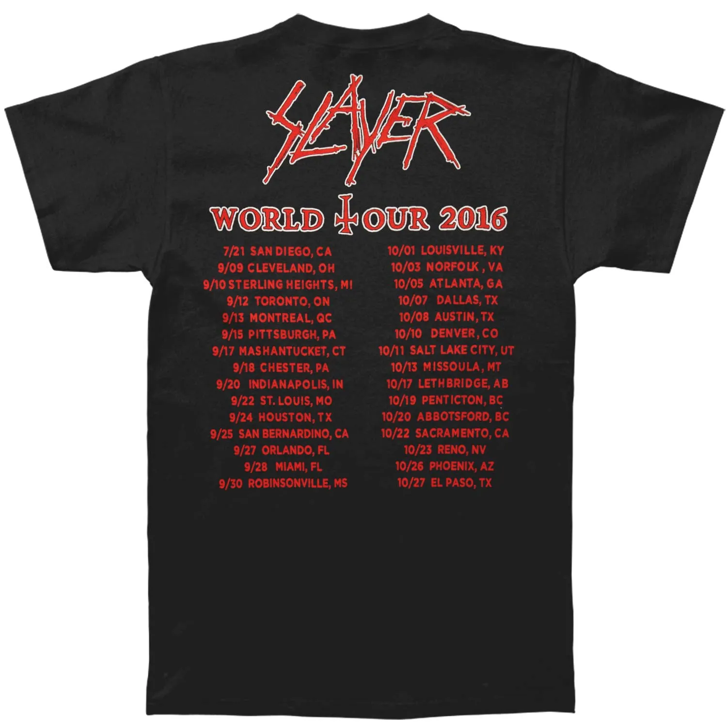 Takeover 2016 Tour T-shirt sold by Rockabilia product image thumbnail 2
