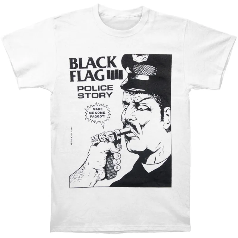 Police Story T-shirt sold by Rockabilia