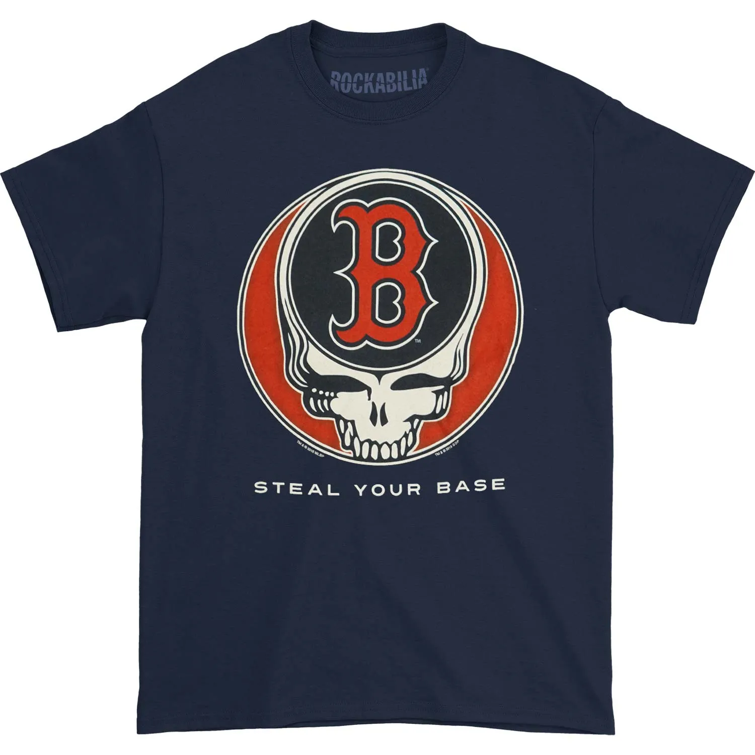 Boston Red Sox Steal Your Base T-shirt sold by Rockabilia