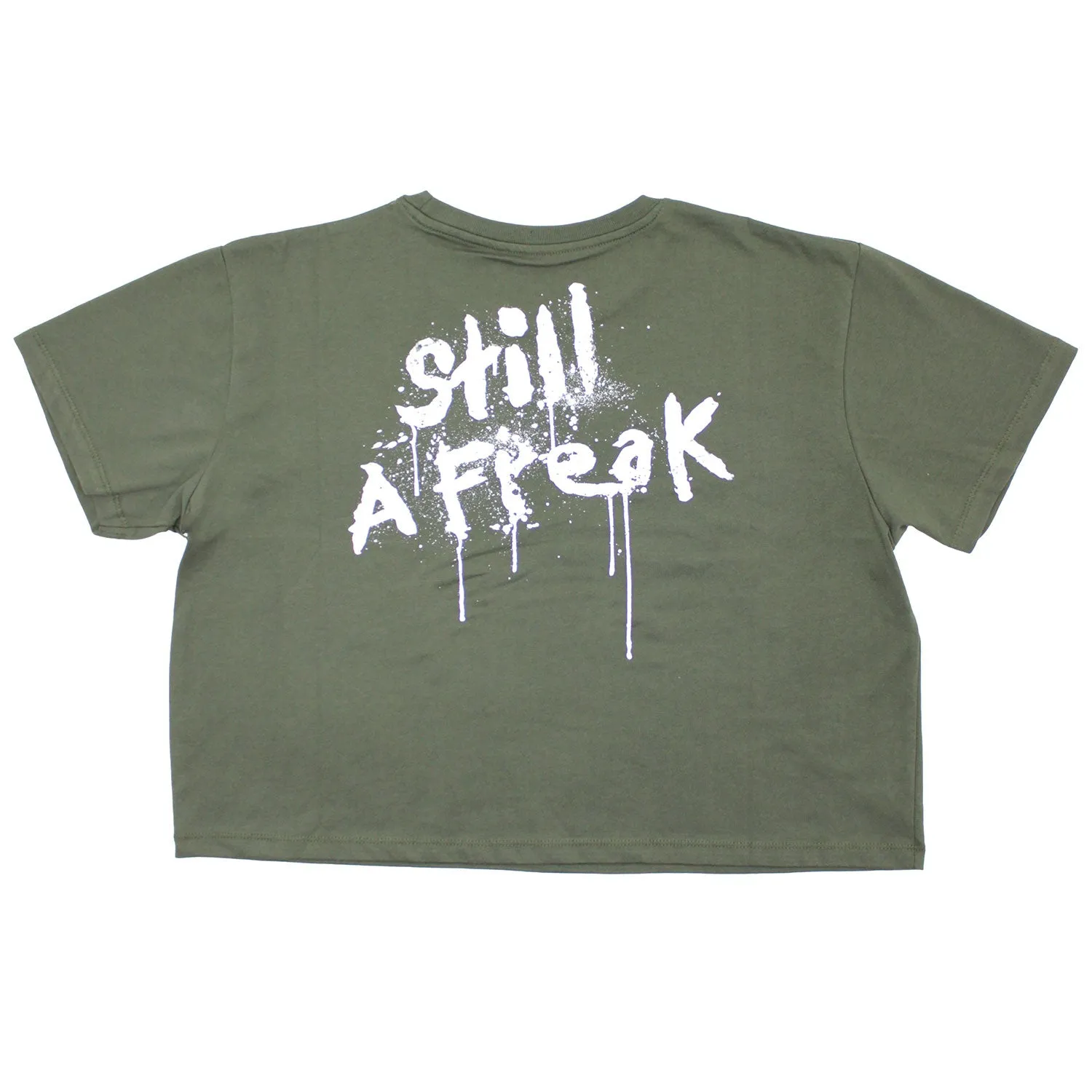 Still A Freak Ladies Crop Top Junior Top sold by Rockabilia product image thumbnail 2