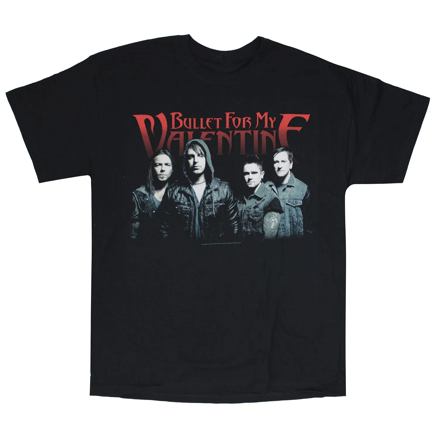 Group Shot 2013 U.S. Tour T-shirt sold by Rockabilia