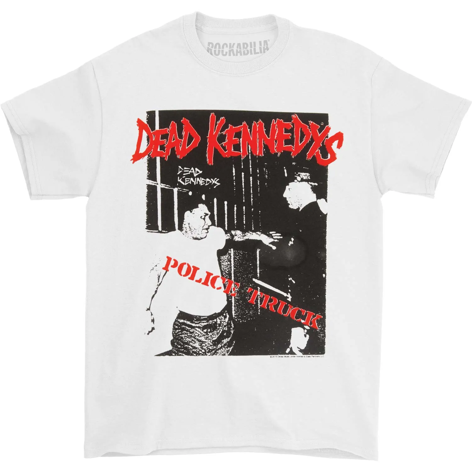 Police Truck Slim Fit T-shirt sold by Rockabilia