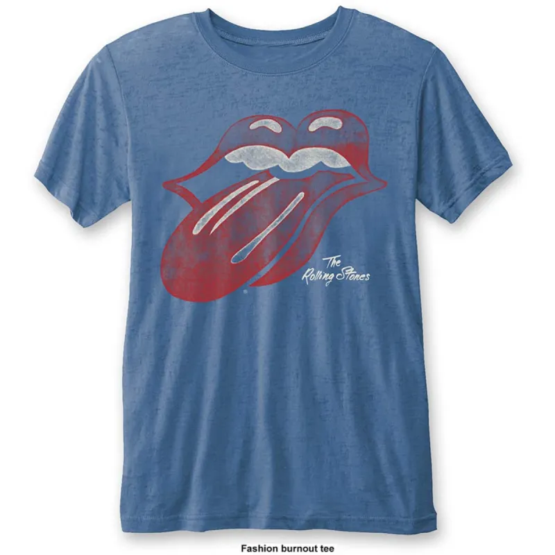 Vintage Tongue (Burn Out) Vintage T-shirt sold by Rockabilia