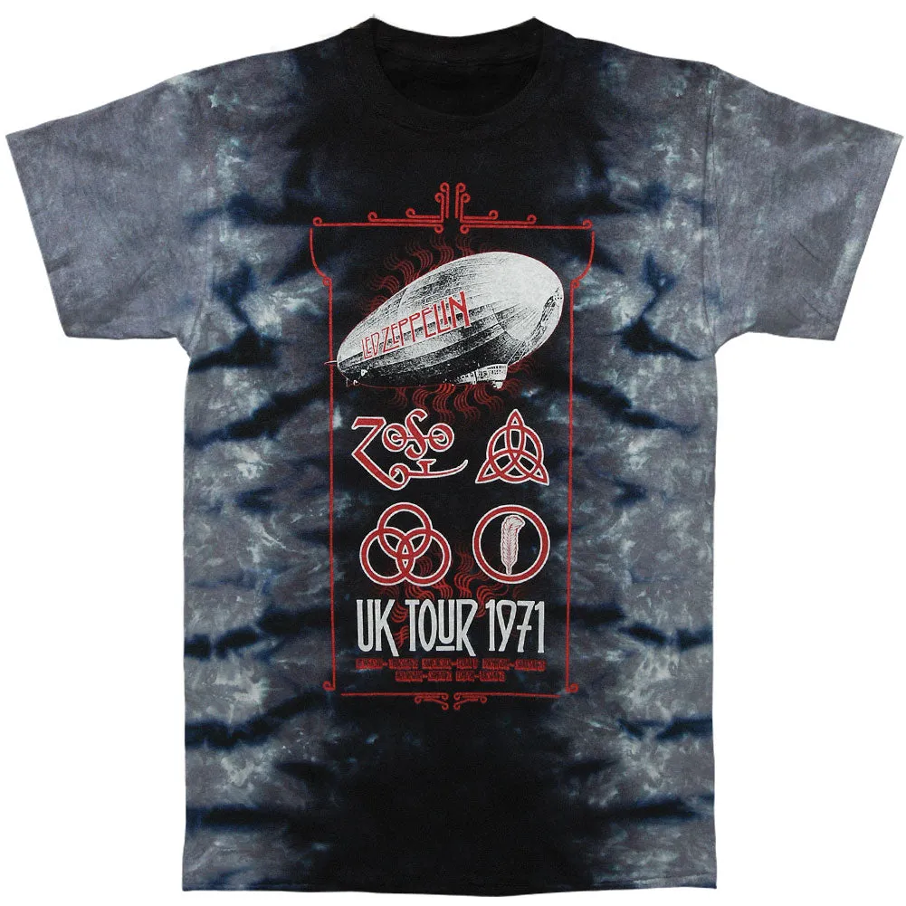 UK Tour 1971 Tie Dye T-shirt sold by Rockabilia