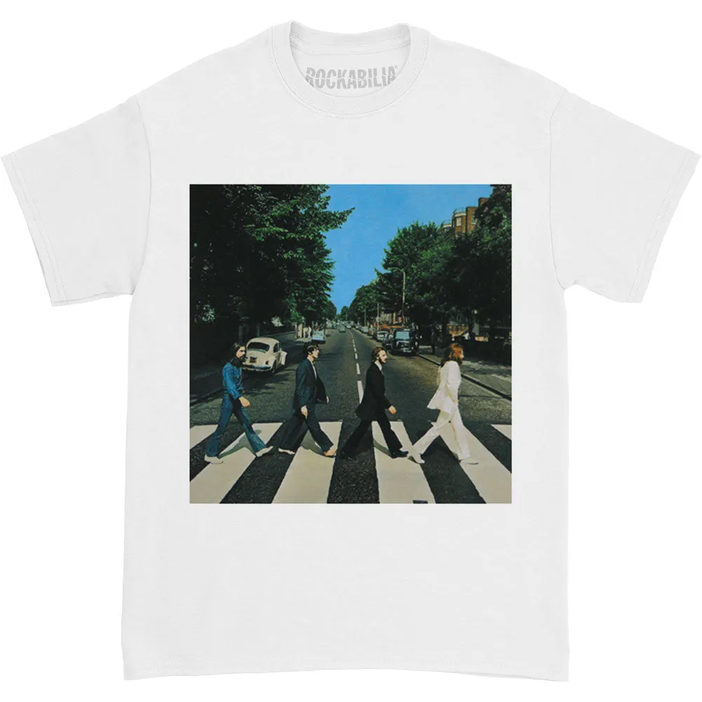 Abbey Road (White) Slim Fit T-shirt sold by Rockabilia