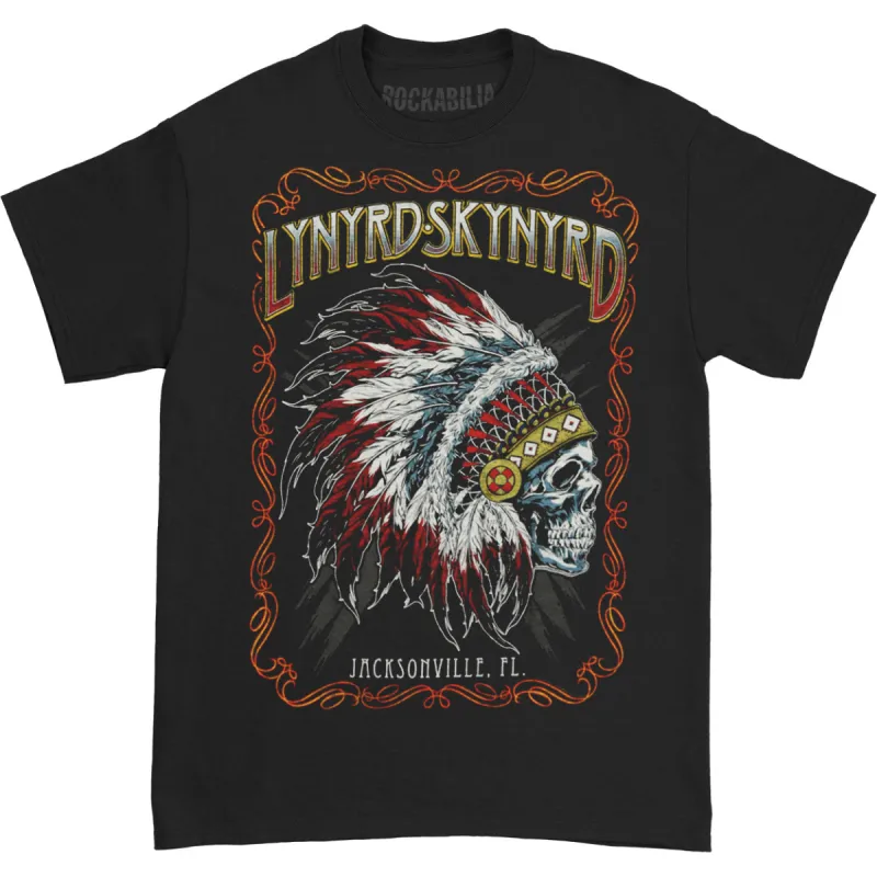 Indian Skeleton Regular Mens T T-shirt sold by Rockabilia