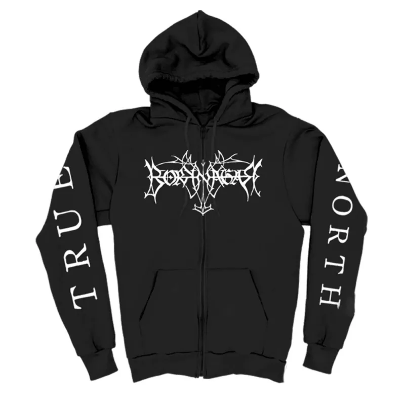 True North Zip Up Hoodie Zippered Hooded Sweatshirt sold by Rockabilia