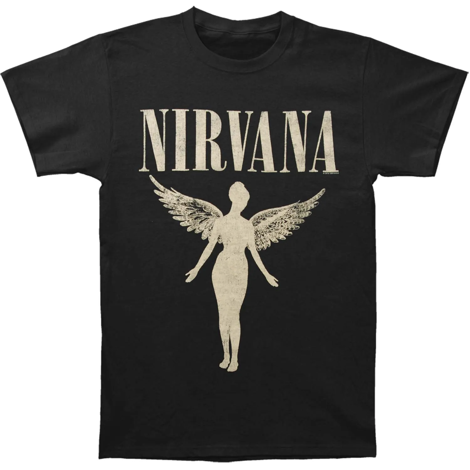 In Utero Tour Mens Soft T Slim Fit T-shirt sold by Rockabilia