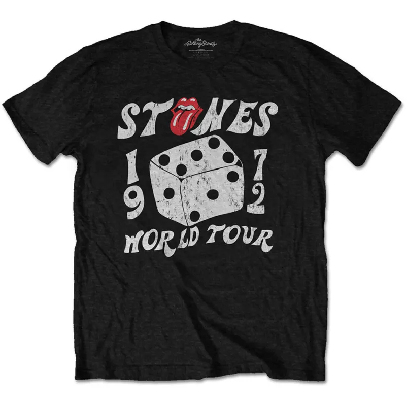 Dice Tour '72 Eco-Tee Vintage T-shirt sold by Rockabilia