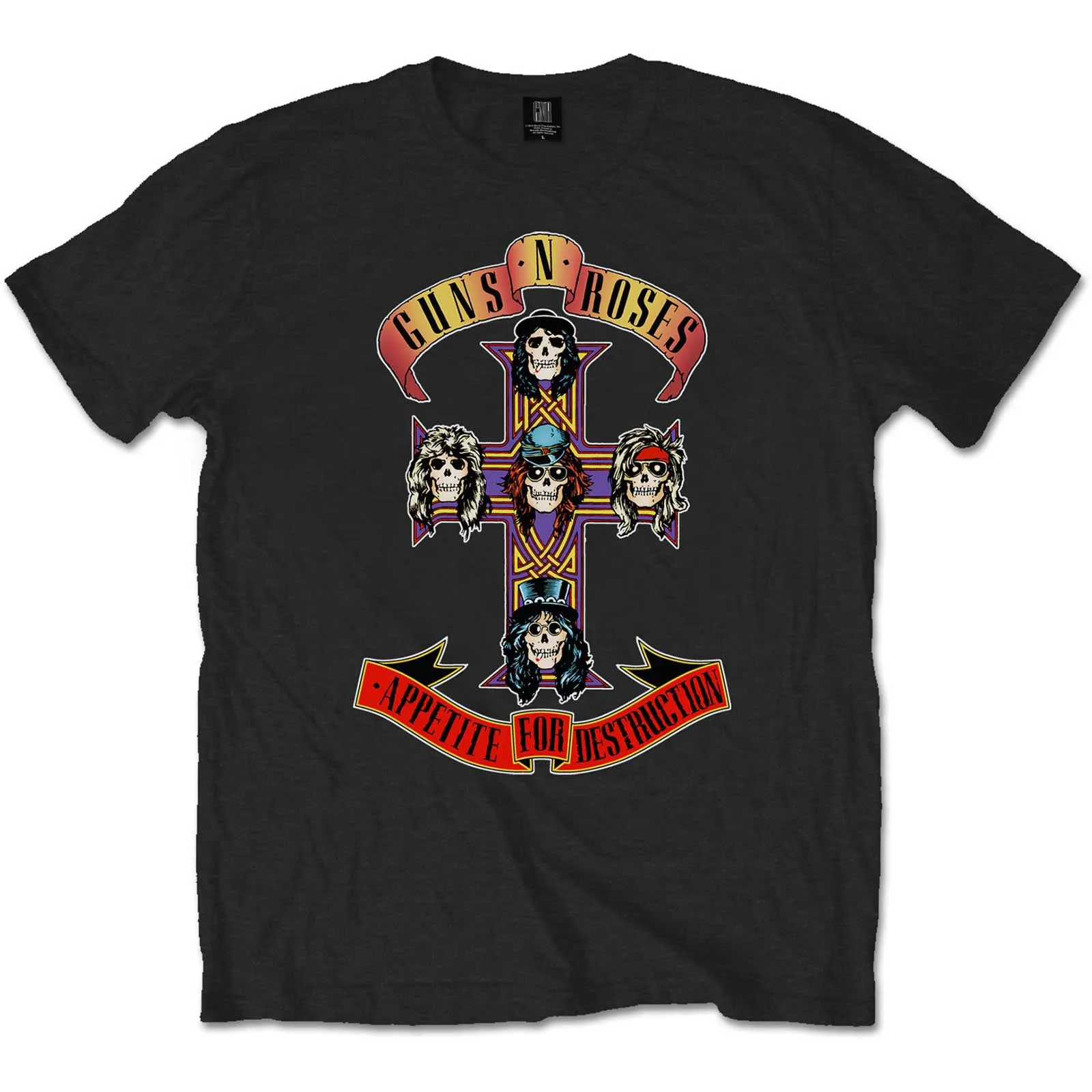 Guns N Roses Appetite For Destruction T-shirt sold by Rockabilia