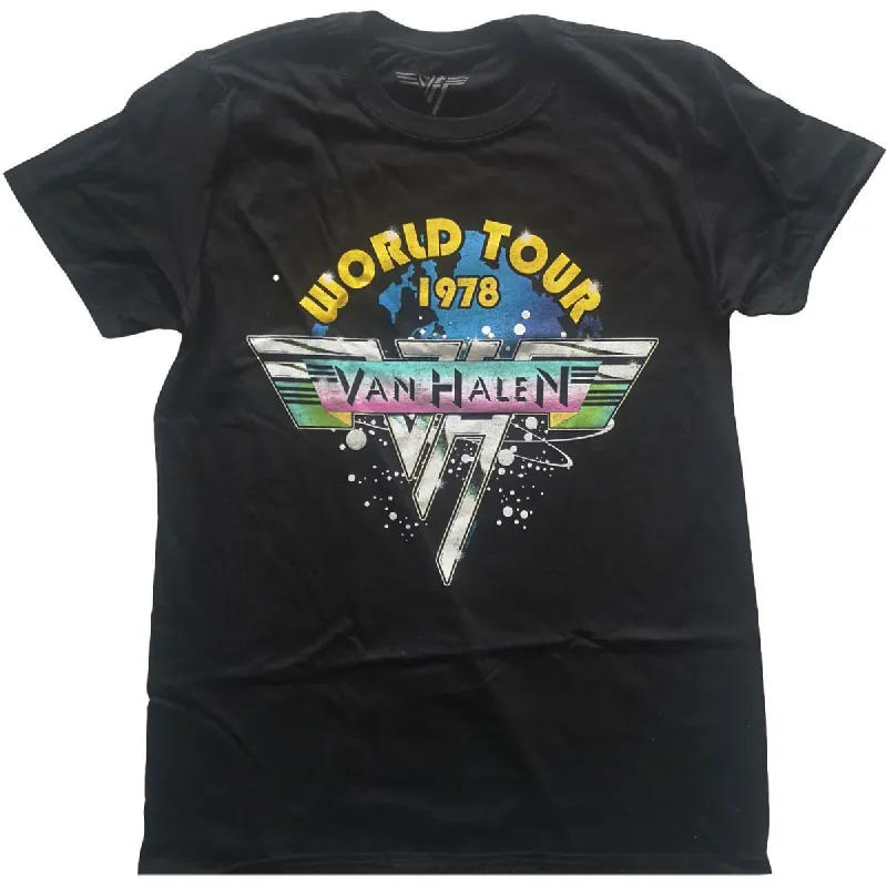 World Tour '78 Full Colour Slim Fit T-shirt sold by Rockabilia