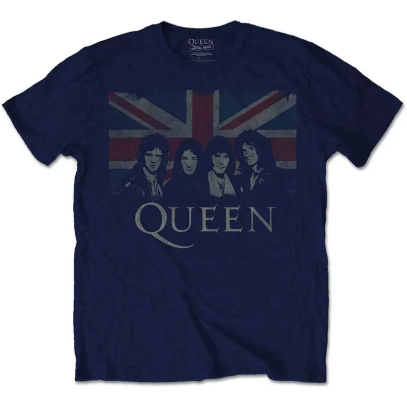 Vintage Union Jack Slim Fit T-shirt sold by Rockabilia