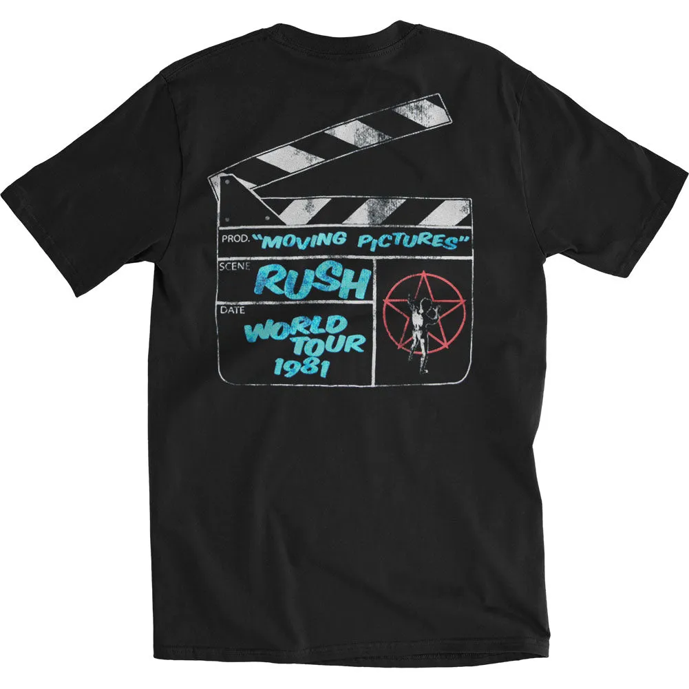 Moving Pictures World Tour 1981 Slim Fit T-shirt sold by Rockabilia product image thumbnail 2