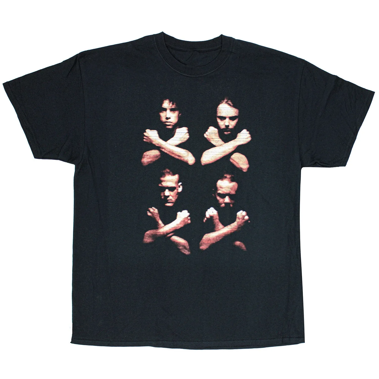 Birth Death Crossed Arms T-shirt sold by Rockabilia