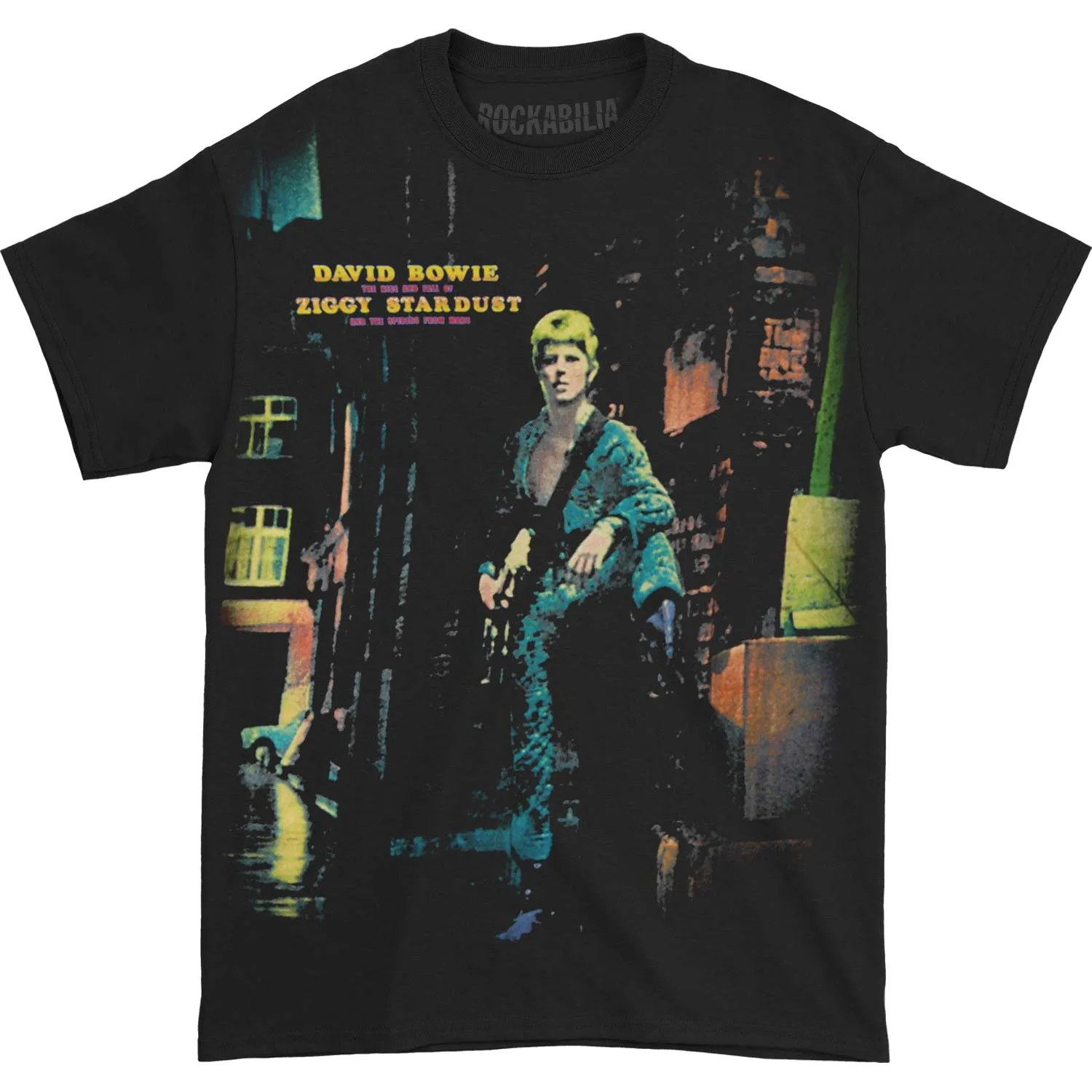 Ziggy Stardust T-shirt sold by Rockabilia