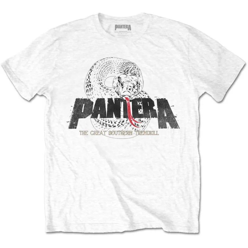 Snake Logo Slim Fit T-shirt sold by Rockabilia