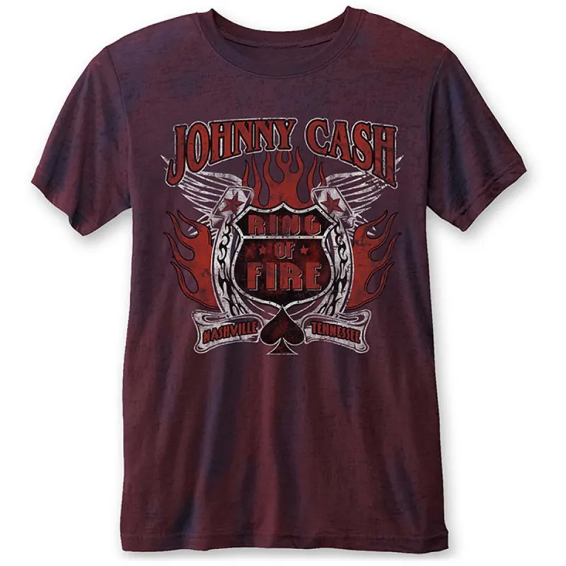 Ring of Fire (Burn Out) Vintage T-shirt made by Rockabilia