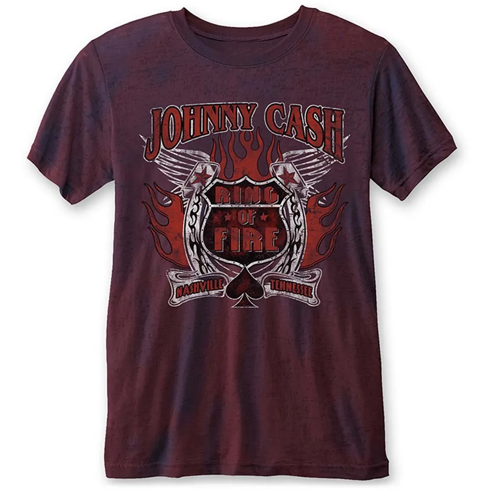 Ring of Fire (Burn Out) Vintage T-shirt sold by Rockabilia
