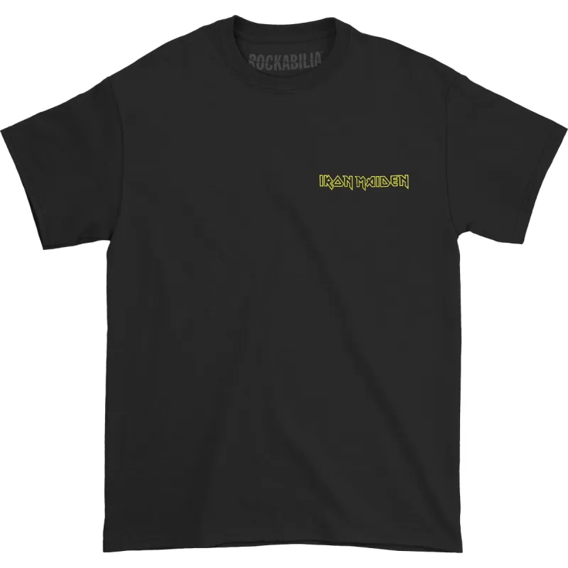 Powerslave Head & Logo (Back Print) Slim Fit T-shirt made by Rockabilia