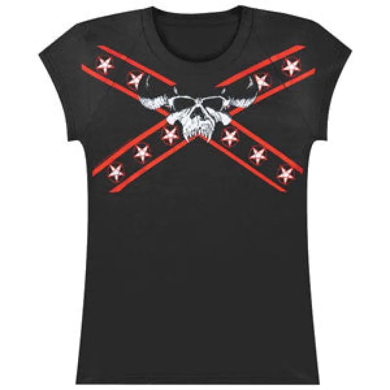 Flag Sleeveless Junior Top sold by Rockabilia