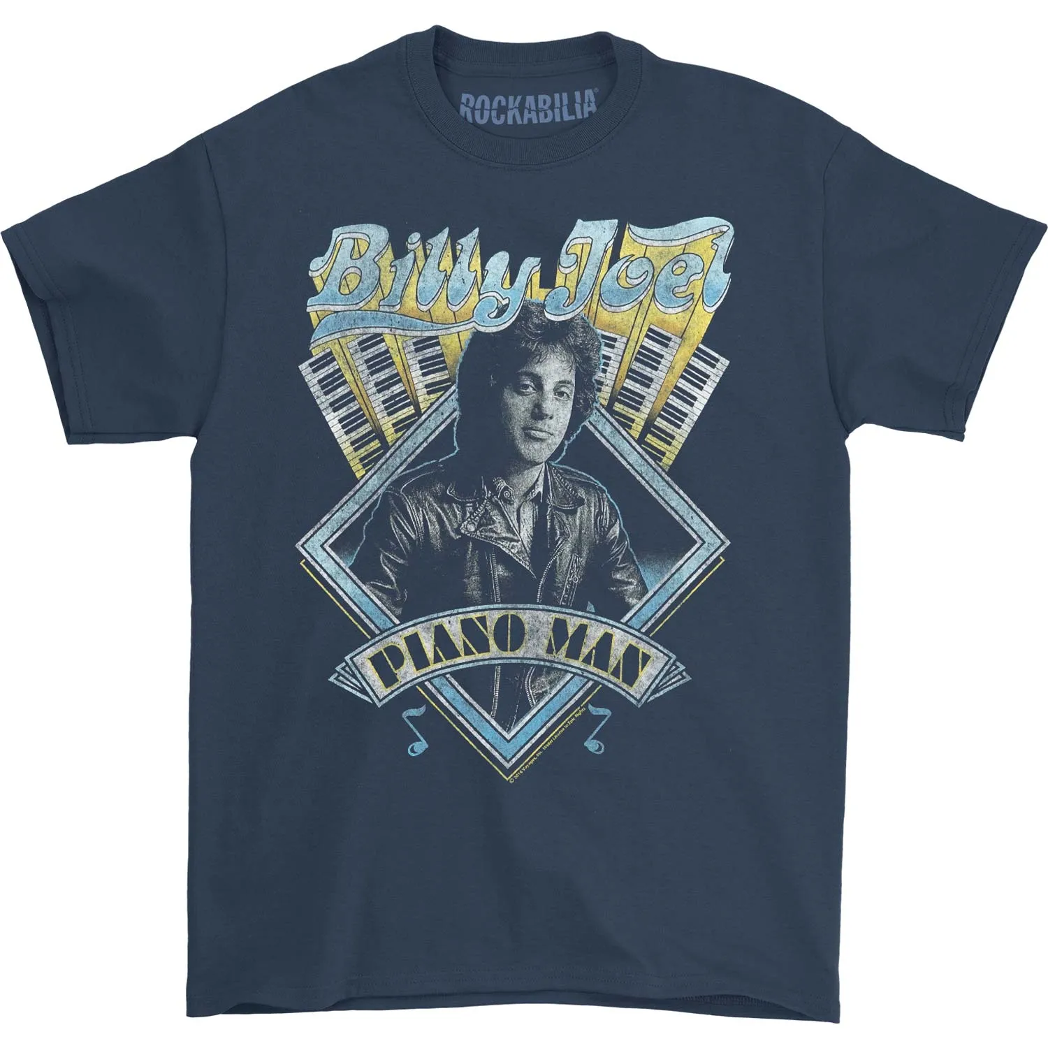 Billy Joel T-shirt sold by Rockabilia