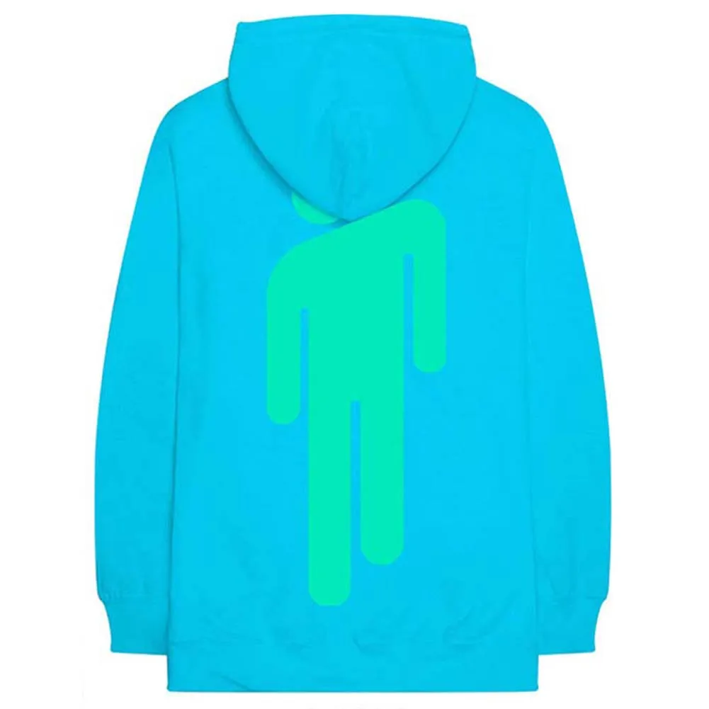 Logo & Blohsh (Back Print) Hooded Sweatshirt sold by Rockabilia product image thumbnail 2