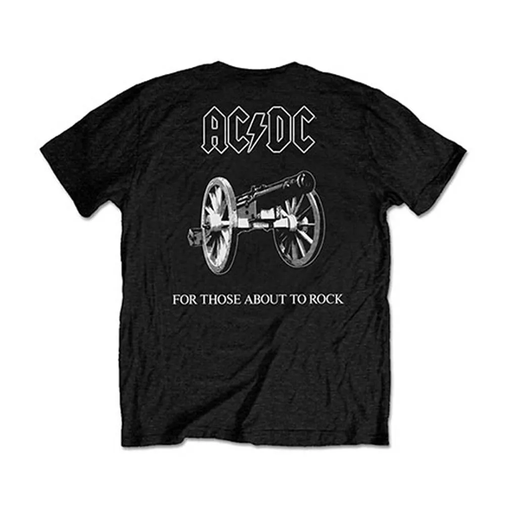 About To Rock (Back Print/Retail Pack) Slim Fit T-shirt sold by Rockabilia product image thumbnail 2