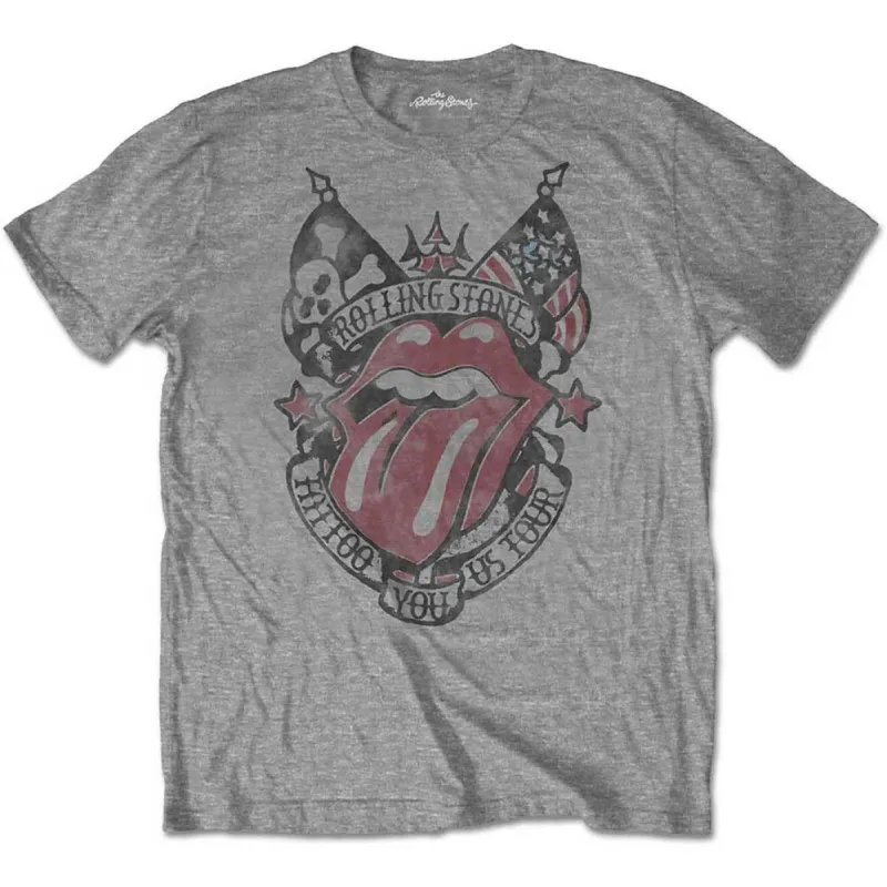 Tattoo You US Tour (Soft-Hand Inks) Slim Fit T-shirt sold by Rockabilia
