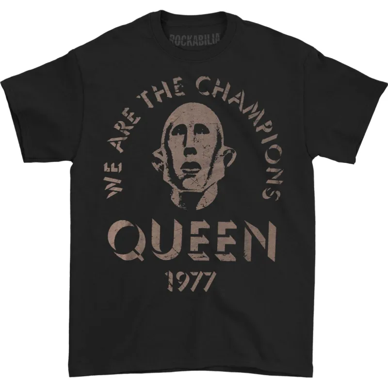 We Are The Champions T-shirt sold by Rockabilia
