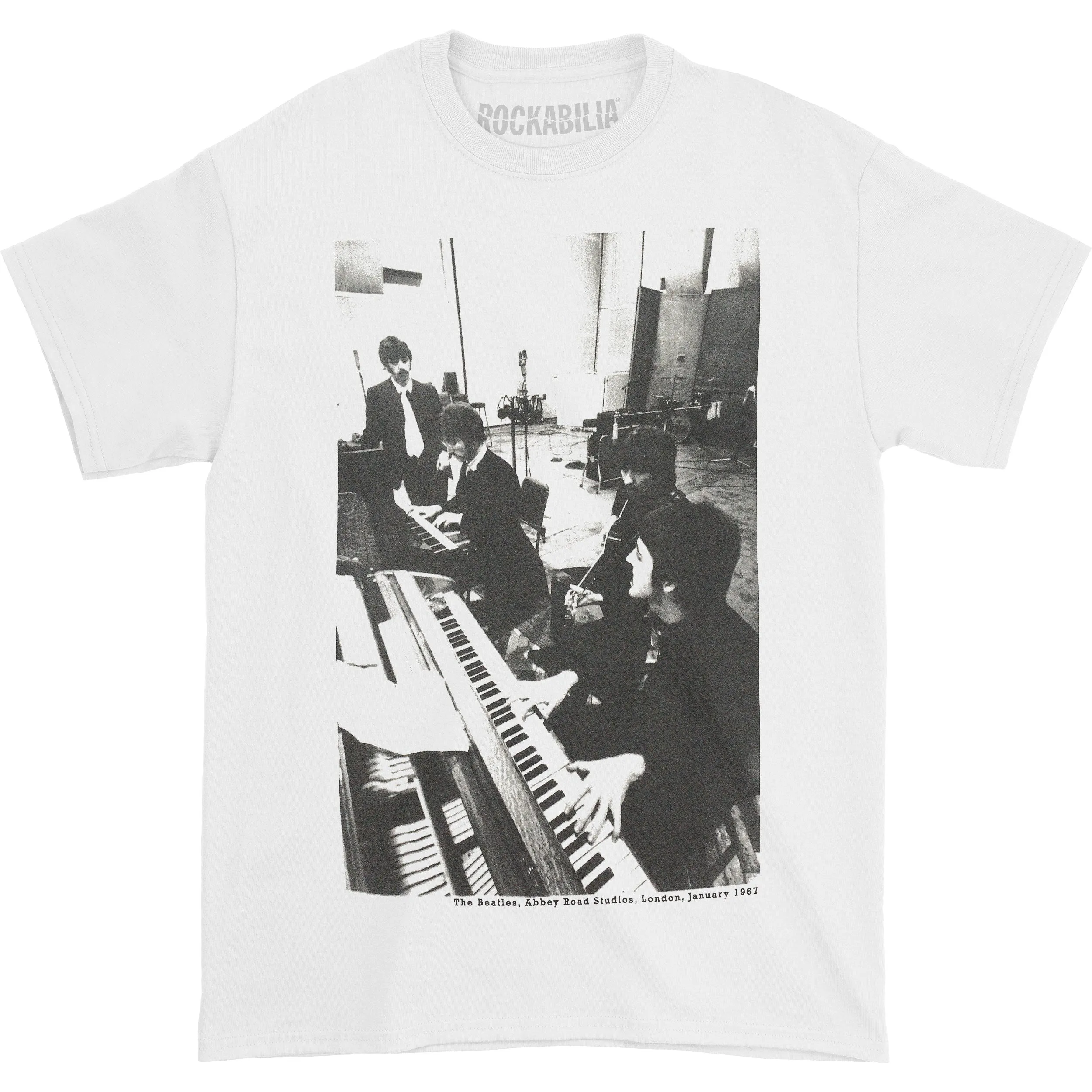 Abbey Road Studios 1967 Tee Slim Fit T-shirt sold by Rockabilia
