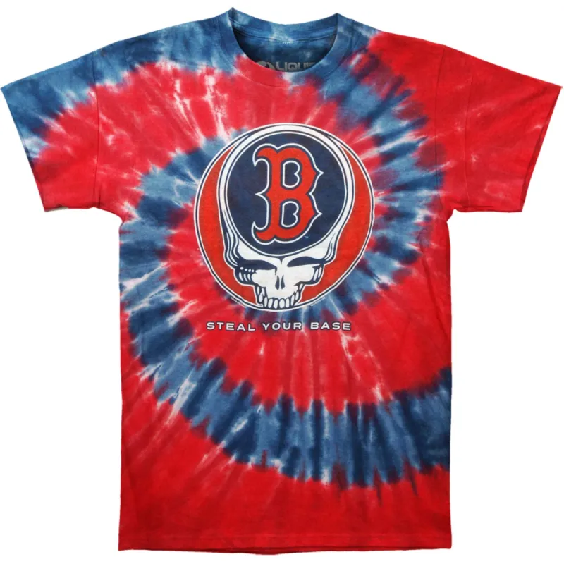 Boston Red Sox Tie Dye T-shirt sold by Rockabilia