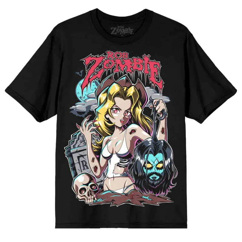 Beheaded Anime by JPTRONWALKER (Black) (Rockabilia Exclusive) T-shirt made by Rockabilia