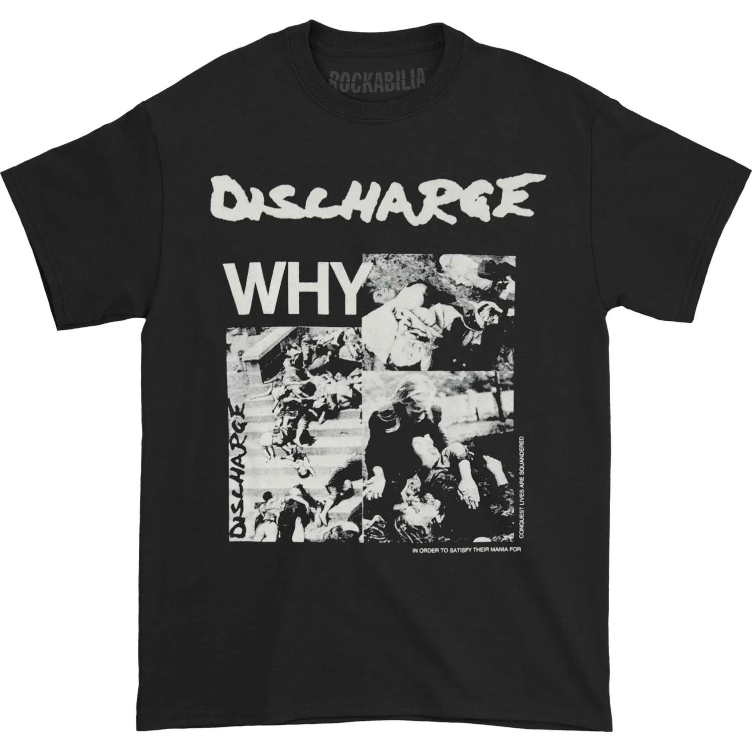 Why? T-shirt sold by Rockabilia