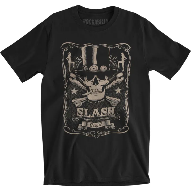 Bottle Of Slash Slim Fit T-shirt sold by Rockabilia