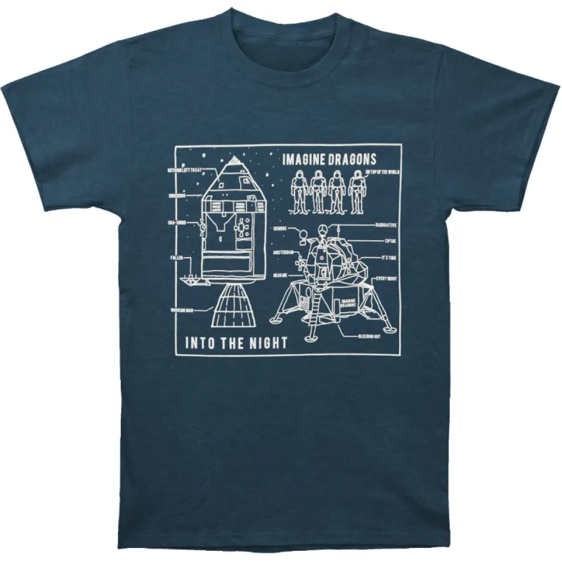 On Top Of The World Slim Fit T-shirt sold by Rockabilia