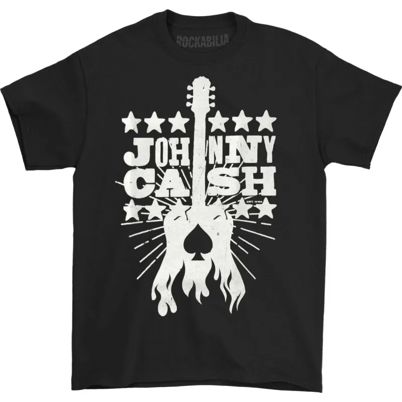 Woodcut Guitar Youth Tee T-shirt sold by Rockabilia