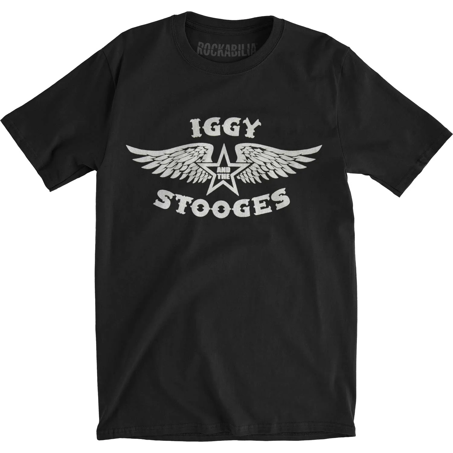 Iggy Pop Wings Slim Fit T-shirt sold by Rockabilia