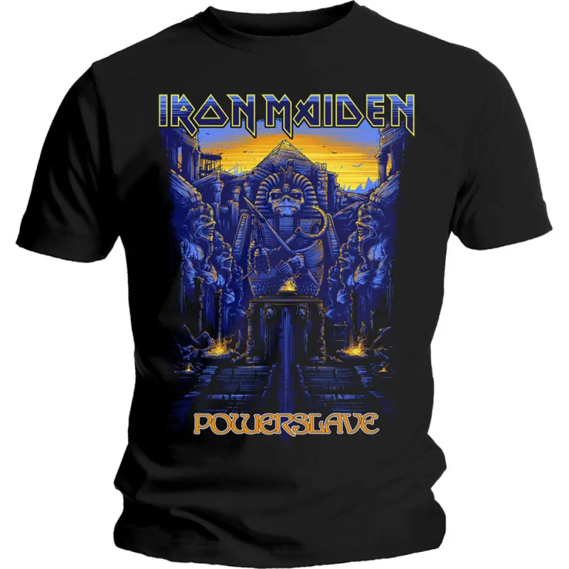 Dark Ink Powerslaves Slim Fit T-shirt made by Rockabilia